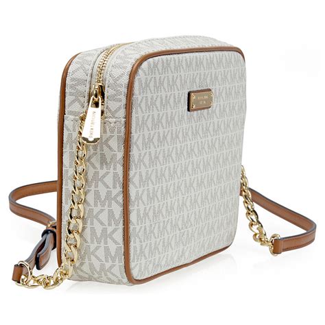 michael kors vanilla multi|vanilla Michael Kors crossbody.